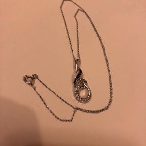 Silver necklace